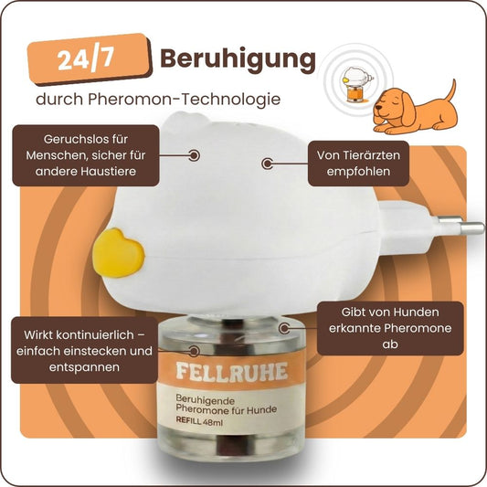 Beruhigungs-Diffuser-Set für Hunde