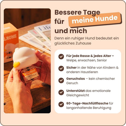 Beruhigungs-Diffuser-Set für Hunde