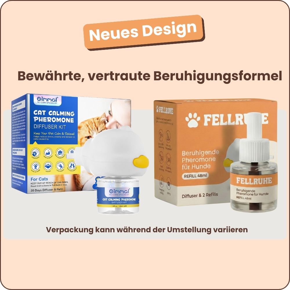 Beruhigungs-Diffuser-Set für Hunde