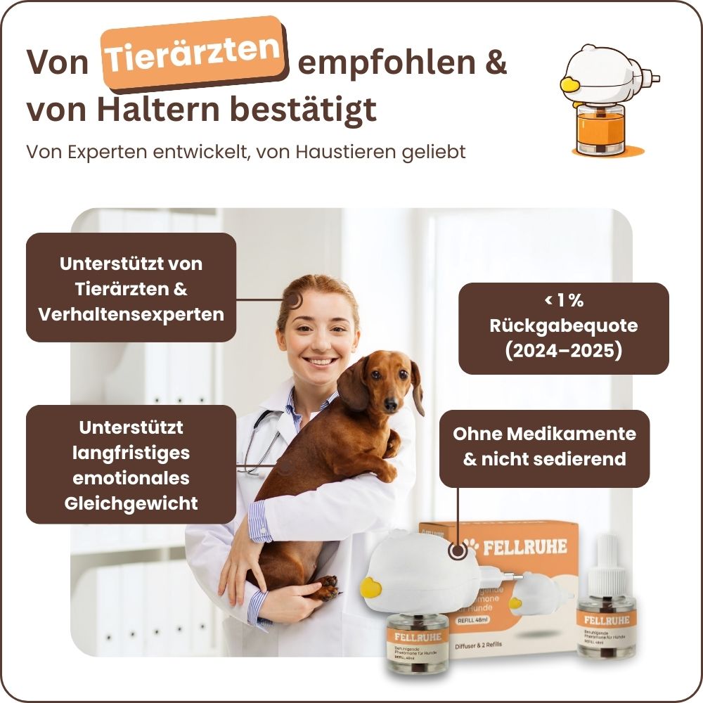 Beruhigungs-Diffuser-Set für Hunde